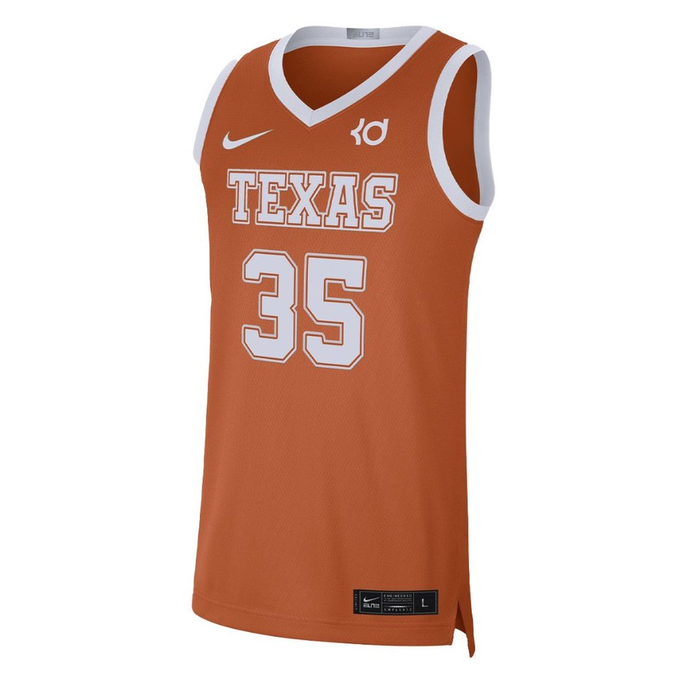 New! Nike Texas Longhorns Durant Limited Jersey SZ L